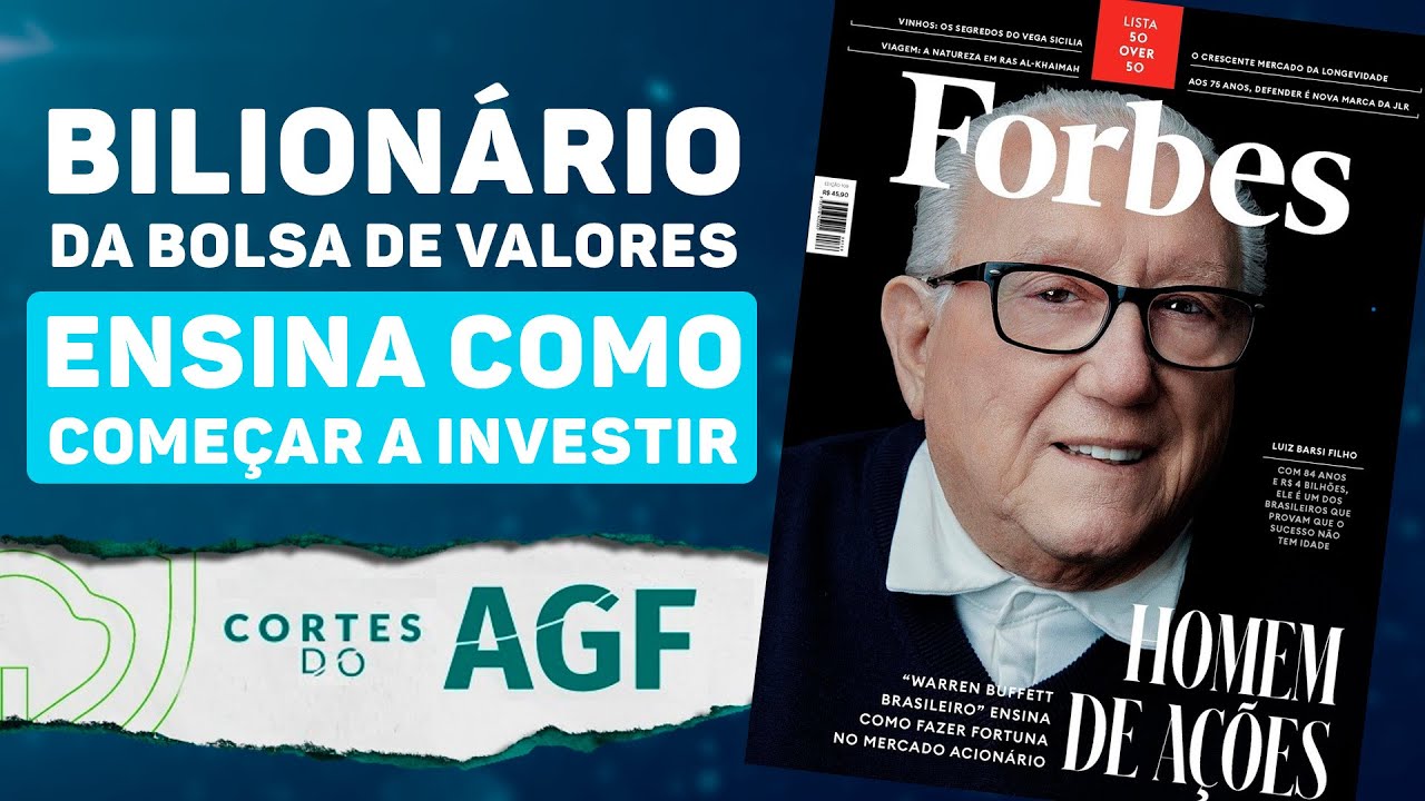 COMECE a INVESTIR na BOLSA em 2024: Aprenda com Luiz Barsi Filho O MAIOR investidor BRASILEIRO