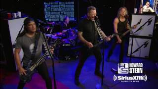 Metallica "Master of Puppets" Live on the Howard Stern Show