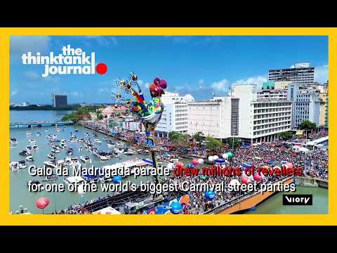 Brazil’s Biggest Street Carnival : Millions Join Recife’s Galo da Madrugada Parade