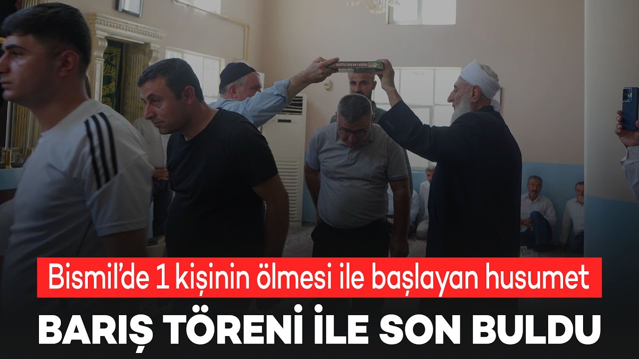 Diyarbakır’da 7 yıllık husumet barışla sonlandırıldı