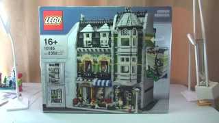 YouTube thumbnail: LEGO Modular Green Grocer set 10185 Review
