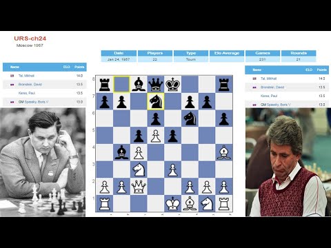 Spassky, Boris VS "Keres, Paul"1957