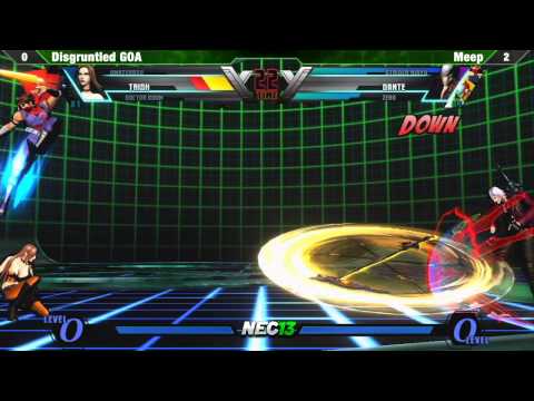 UMVC3 Top 8 Disgruntled GOA vs Meep - NEC13 Tournament