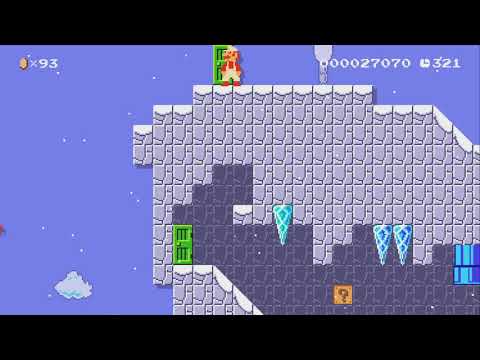 Mt. Snow's Bird Mystery by JoJoe17 - Super Mario Maker 2 - No Commentary 1bw