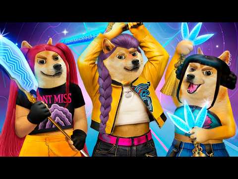 Las guerreras K-pop 🎤💥👹