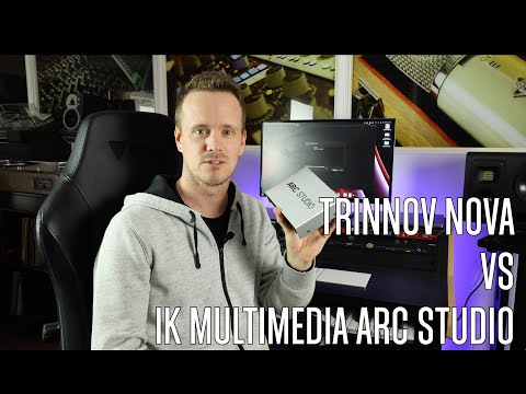 Trinnov Nova / IK Multimedia Arc Studio comparison