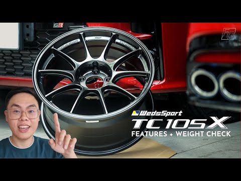 Why the WedsSport TC105X? Spoiler alert! It\'s lighter than TE37s!