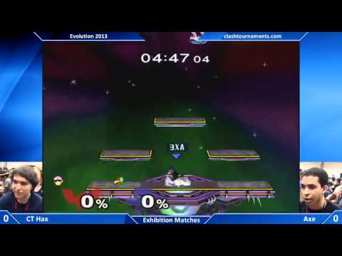 Evolution 2013 - Axe vs CT Hax - Exhibition 4 - SSBM