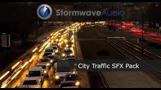 City Traffic Ambience After Rain (Royalty-Free Sound Effects)