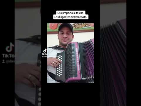 Que importa si te vas - Los gigantes del vallenato. #acordeon #colombia #cover #music #vallenato