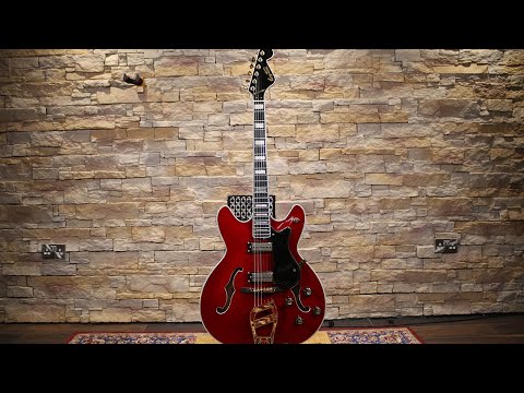 New Hagstrom '67 Viking II Hollowbody Electric, Wild Cherry, Support Small Biz, Buy Here! image 15