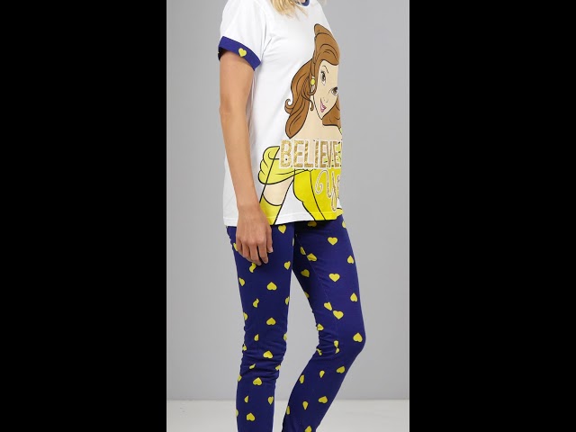 Vídeo relacionado con Disney Villains Pajamas Pijamas Pantalones Y TAMAÑAS PJS Set PJS