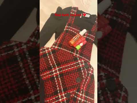 Red bath routine ❤️ #red #bath #cute #routine #preppy #sdj #laneige #slay