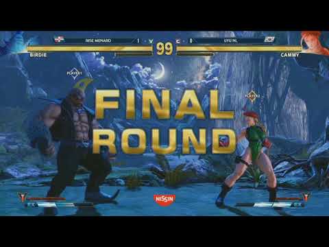 EVO JAPAN 2018 SFV:AE RISE|MenaRD(Birdie) vs UYU|NL(Cammy)