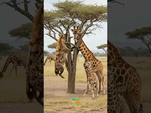 린카 생존 전쟁! 아기 지키려는 기린 엄마의 처절한 사투! #wildliferescue #wildlife