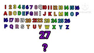 There's NO 27th letter of the alphabet!!