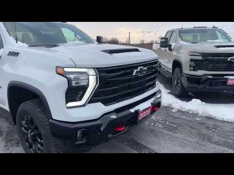 2026 Chevrolet Silverado 2500HD 4WD Crew Cab Standard Box LT in White for sale at Lally Chevrolet Ltd. in Tilbury, ON