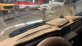 Escape gear dash cover for land cruiser 80