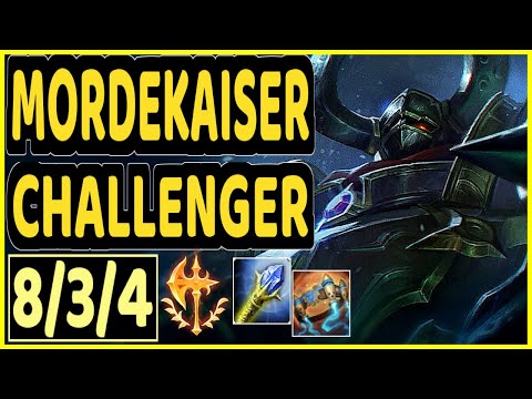 ABBEDAGGE (MORDEKAISER) vs KASSADIN - 8/3/4 KDA MID CHALLENGER GAMEPLAY - EUW