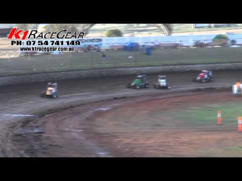 Compact Speedcars - Heat 2 - Charlton Raceway - 01.12.12