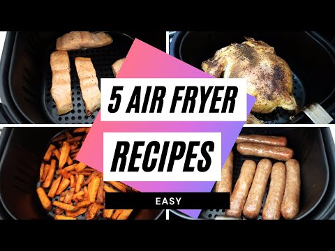 EASY AIR FRYER RECIPES FOR BEGINNERS | WHAT I COOK IN THE AIR FRYER | AUSTRALIAN FAMILY MEALS