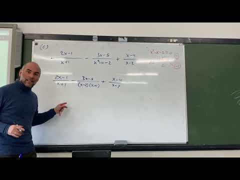 Vídeo: Suma de fraccións alxébricas