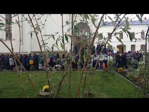 Sute de credinciosi la moastele Sf  Grigore Decapolitul de la Bistrita p1