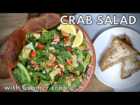 Want a really quick salad recipe? Then look no further than my Cromer Crab Salad...