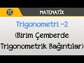 Trigonometri -2 (Birim Çemberde Trigonometrik Bağıntılar) | Matematik | Hocalara Geldik