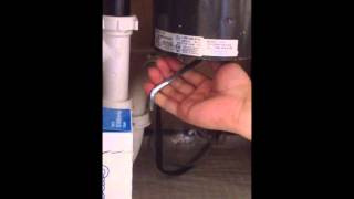 how to fix sink disposal l Garbage disposal repair l Clogged Kitchen Sink?