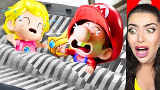 SHREDDING Super Mario Bros Movie BABIES!? (SAVE PRINCESS PEACH!)