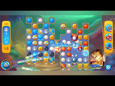 Fishdom 2022, no Boosters,  2211  level  -  прохождение без бустеров,  2211  уровень.