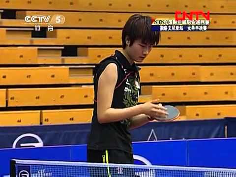 2012 Slovenian Open (ws-sf) DING Ning - GUO Yan [Full Match|Chinese]