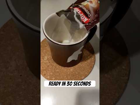 30 Second KOPIKO Cappuccino - Instant Cafe Experience for those cold winter days! Easy, Simple, Good