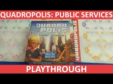 Quadropolis: Public Services - Playthrough