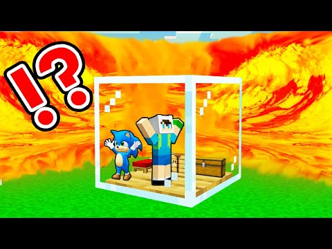 LAV TSUNAMİ VS KIYAMET SIĞINAĞI 😱 Minecraft