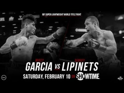 Sergey Lipinets vs Mikey Garcia March 10, 2018 720p 50FPS HD Russian Commentary
