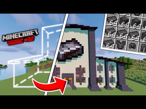 I Built a NETHERITE FACTORY in Minecraft Hardcore