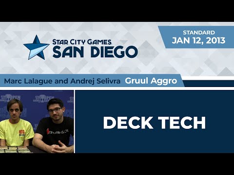 SCGSD: Deck Tech - Gruul Aggro with Marc Lalague and Andrej Selivra | Standard