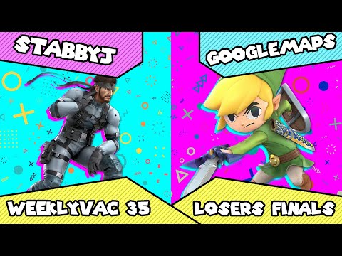WeeklyVac 35 - SSBU - StabbyJ (Snake) vs GoogleMaps (Toon Link)