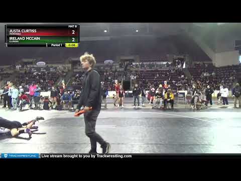 122 Lbs Cons. Round 2 - Ireland McCain, Illinois Vs Justa Curtiss, Montana 4825