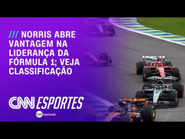 Fórmula 1: Norris vence GP de São Paulo e abre vantagem na luta pelo título | CNN PRIME TIME