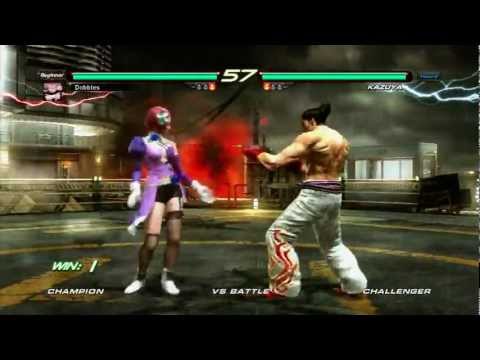 Tekken 6 - Doubles Brian (Alisa) vs. King Eggers (Kazuya) - Match 3 - FFN 2/27/12