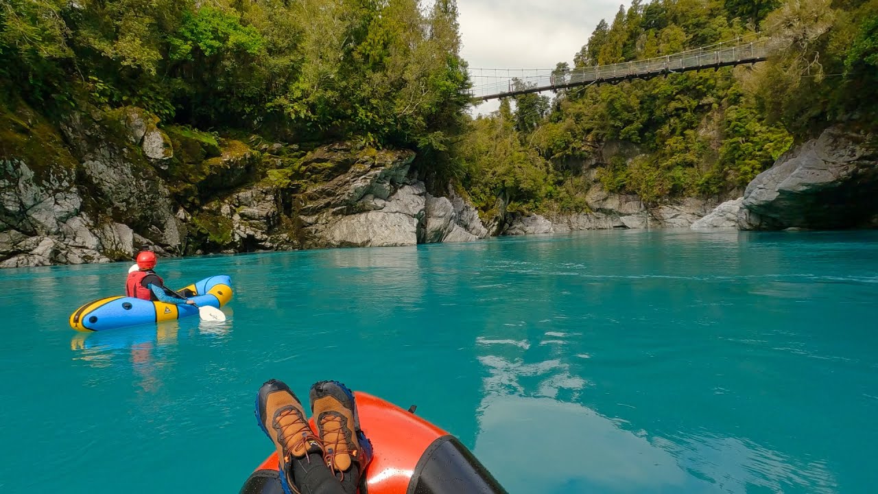 Join on a epic packrafting trip over the Hokitika Gorge