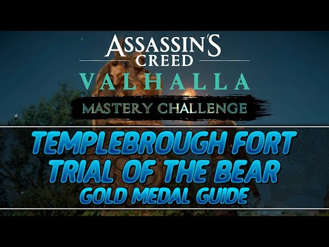 Assassin's Creed Valhalla Mastery Challenge | Templebrough Fort Trial of the Bear Gold Medal