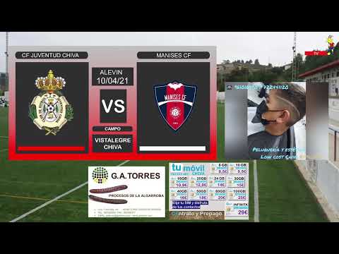 CF Juventud Chiva "B" vs Manises CF - Alevín -  10-04-21