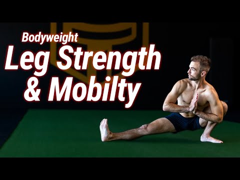30 Minute Bodyweight Leg Strength and Mobility Workout (Follow Along)