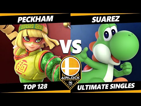 The Airlock Top 128 - Peckham (Min Min) Vs. Suarez (Yoshi) SSBU Smash Ultimate