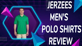 Jerzees Men's Short Sleeve Polo Shirts Review - Comfortable and Stylish?