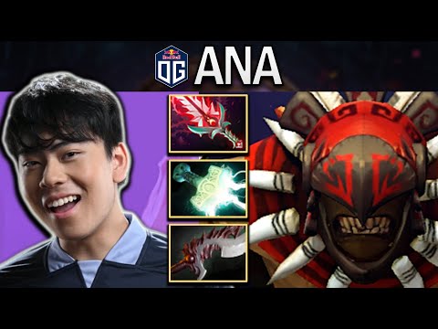OG.ANA SMURF BLOODSEEKER - NEW CARRY WITH 20 KILLS - DOTA 2 7.30 GAMEPLAY